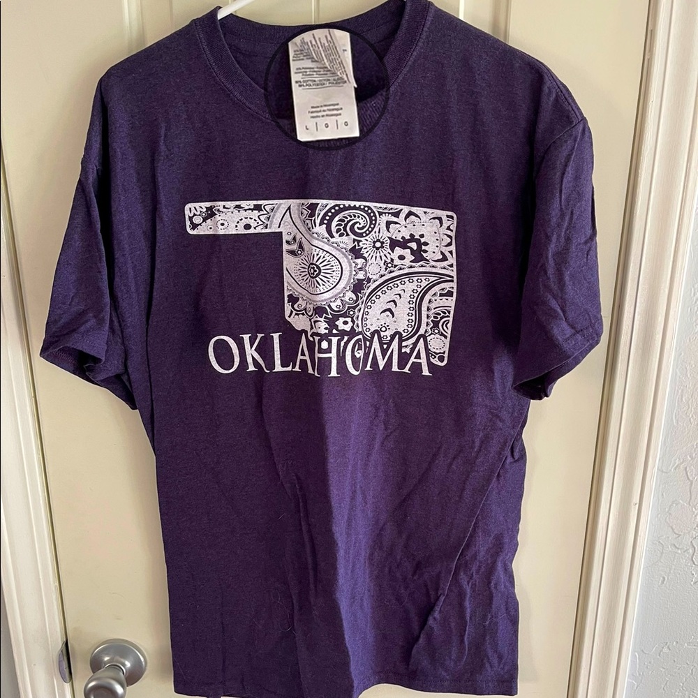 Oklahoma purple tshirt